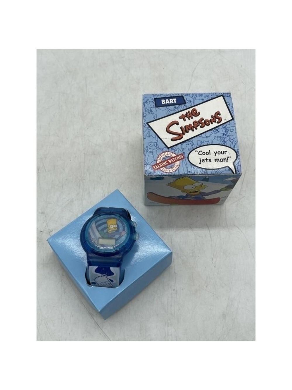 Bart Simpson Vintage 2002 Official Talking Watch